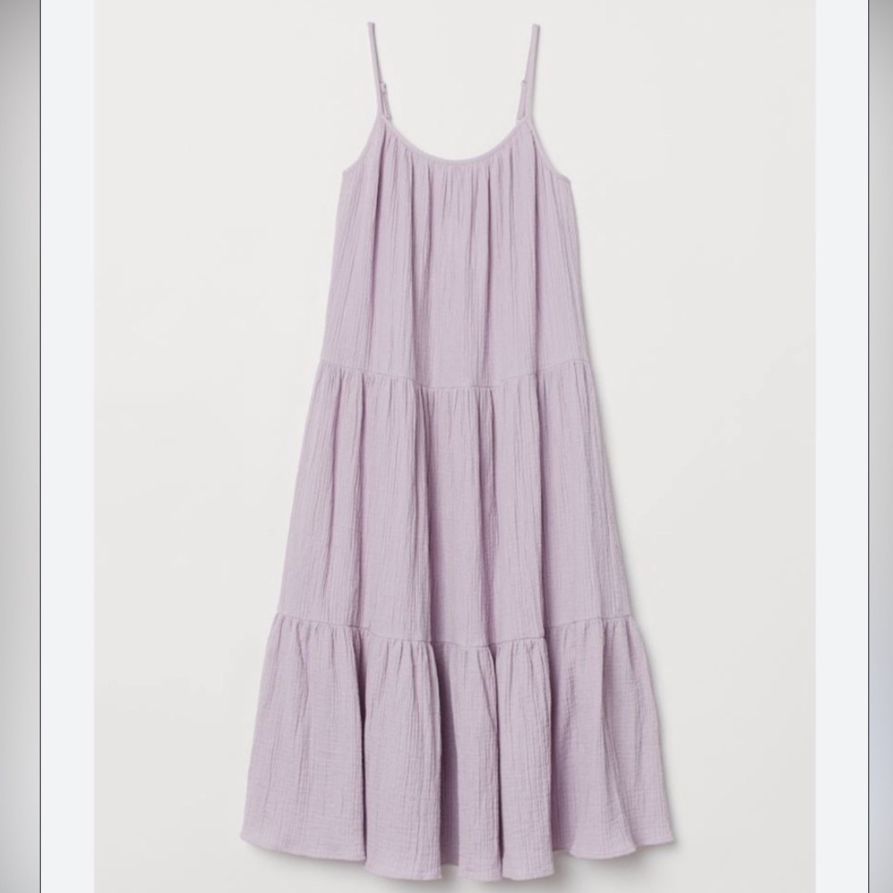 SOLD - Tiered Lavender H&M dress